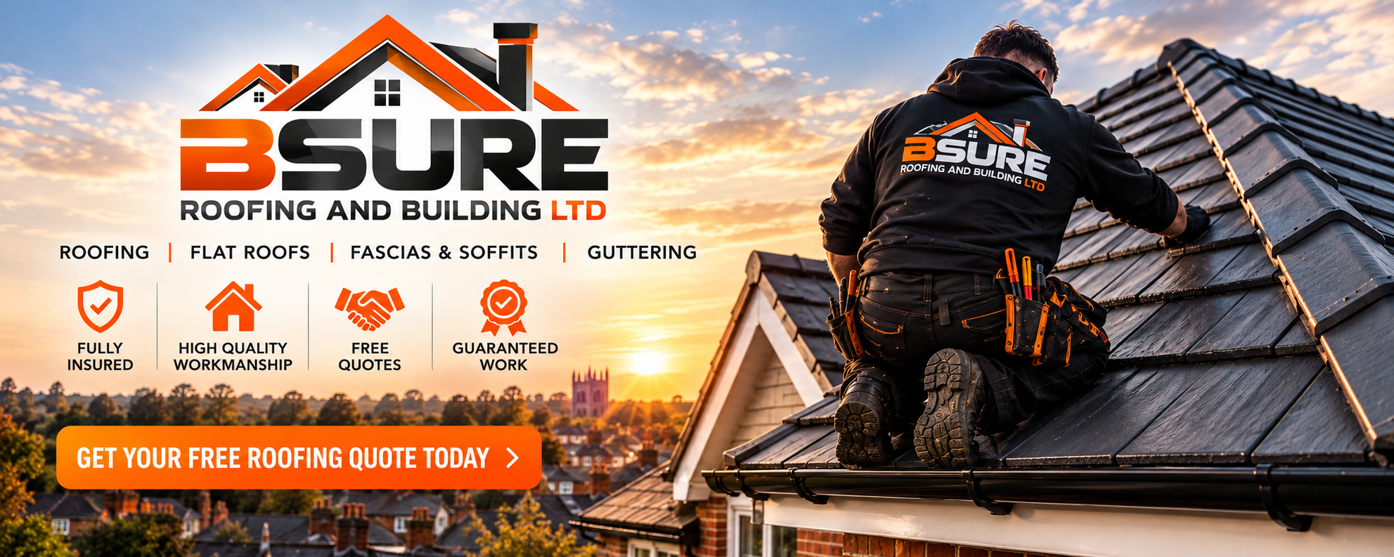 BSure Roofing and Building Ltd roofing services banner