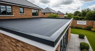 Flat roofing work